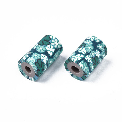 Handmade Polymer Clay Beads CLAY-N008-046-13-1