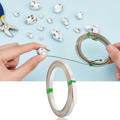Copper Flat Bezel Wire CWIR-WH0016-02C-1