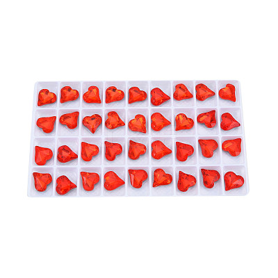 K9 Glass Rhinestone Cabochons MRMJ-N029-17-02-1