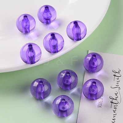 Transparent Acrylic Beads MACR-S370-A16mm-748-1