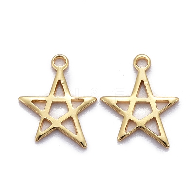 Brass Pendants KK-Z009-16G-1