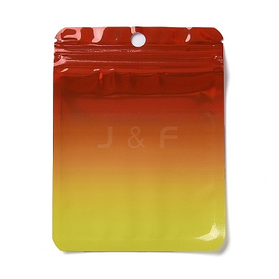 Rectangle Glitter Holographic PVC Resealable Packaging Bags ABAG-P011-01E-02-1
