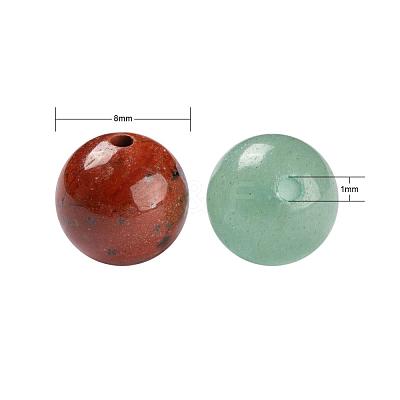 100 Pcs 7 Colors Chakra Yoga Healing Stone Kits G-LS0001-04-1