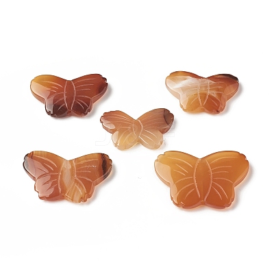 Natural Red Agate Beads G-C054-01-1