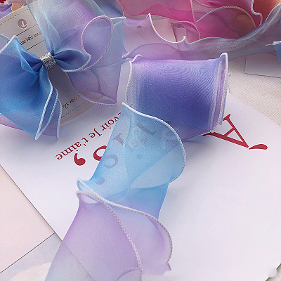 Organza Ribbon OHAR-PW0001-139C-1