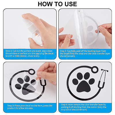 8 Sheets 4 Style Infinity Love & Bird Laser Style Plastic Adhesive Car Stickers STIC-GF0001-04B-1