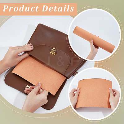 Leather Debris & Paper Fiber & Glue Craft Paper AJEW-CY0002-49D-01-1
