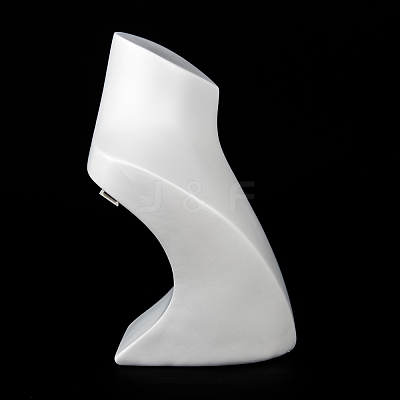 Resin V Type Neck Model Display Stand NDIS-D001-01B-1