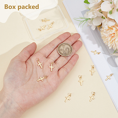 12Pcs Brass Pendants KK-BC0014-80G-1