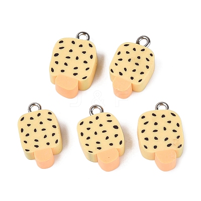 Handmade Polymer Clay Pendants CLAY-Q253-07P-03-1