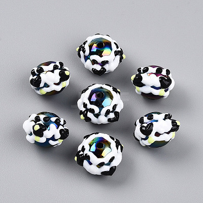 Opaque Acrylic Beads LS-SACR-YW0002-01E-1