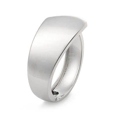 Alloy Hinged Bangles for Women BJEW-D312-05P-1