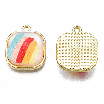 Resin Pendants PALLOY-N161-005-NR-1