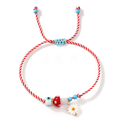Glass Braided Bracelets RH2807-1