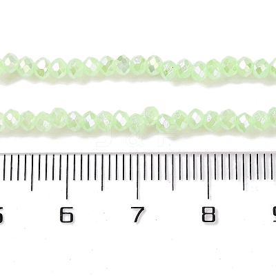 Baking Electroplate Glass Beads Strands DGLA-A039-J4mm-B10-1