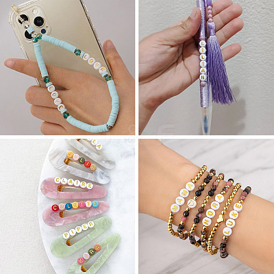 500Pcs Plating Acrylic Beads PACR-TADJ0001-01H-1