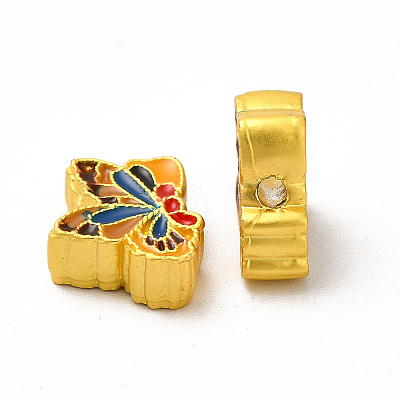Rack Plating Alloy Beads ENAM-M048-31MG-1