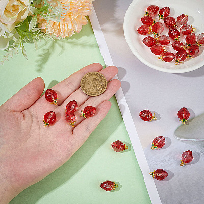 30Pcs Alloy Glass Charms GLAA-ME0001-21-1