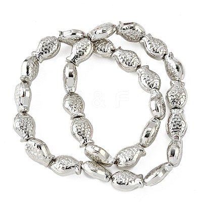 Electroplate Glass Beads Strands EGLA-V001-01A-1
