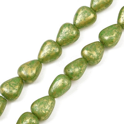 Czech Pressed Glass Beads GLAA-I061-55-1