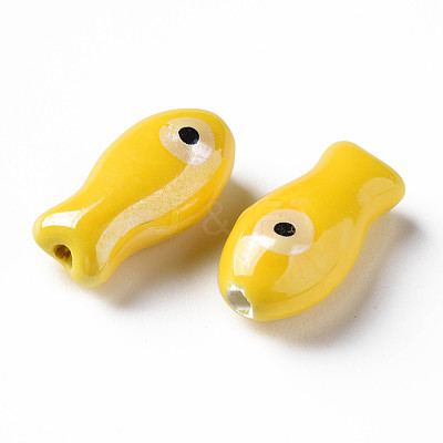 Handmade Porcelain Beads PORC-T007-06E-1