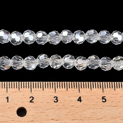 Transparent Glass Beads EGLA-A035-T6mm-B19-1