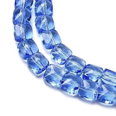 Transparent Glass Beads Strands GLAA-L050-A17-1