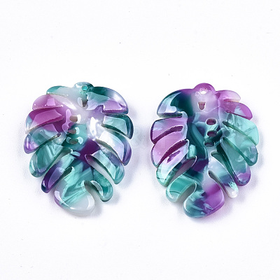 Cellulose Acetate(Resin) Pendants X-KY-S163-121B-1