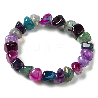 Natural Agate Beads Strands G-H295-B01-03-1