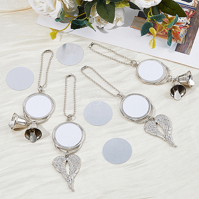 4 Sets 2 Styles DIY Pendant Decotation Making Kits DIY-FH0007-41-1