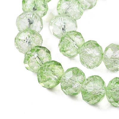 Transparent Glass Beads Strands X-GLAA-T023-4mm-A02-1