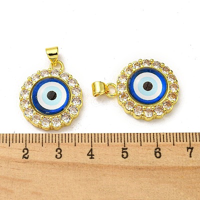 Real 18K Gold Plated Brass Pendants KK-L209-008G-01-1