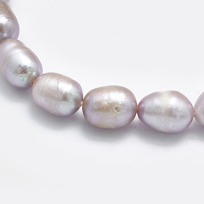 Natural Cultured Freshwater Pearl Beads Strands PEAR-F007-85-01-1