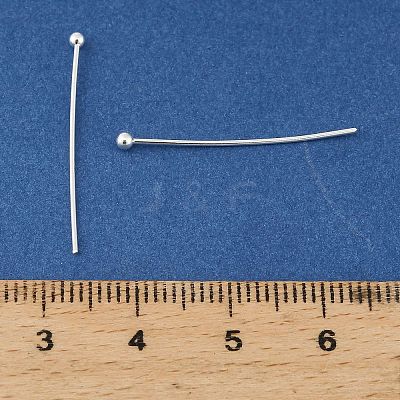 Brass Head Pins KK-H258-09B-S-1