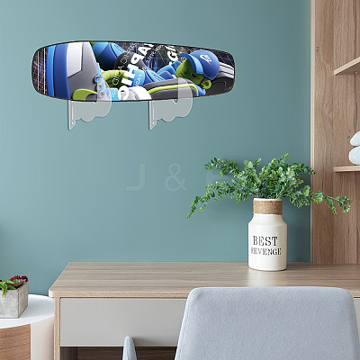 Acrylic Wall Hanging Display Shelf AJEW-WH0270-106-1