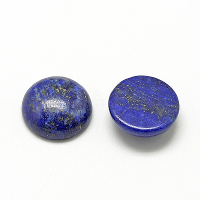 Natural Lapis Lazuli Cabochons X-G-R416-8mm-33-1
