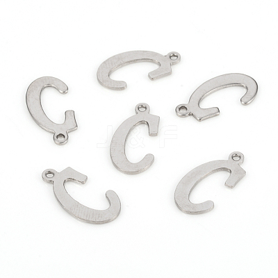 Non-Tarnish 201 Stainless Steel Pendants STAS-L244-04C-P-1