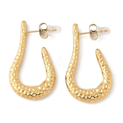 304 Stainless Steel Stud Earrings for Women EJEW-K302-08G-1