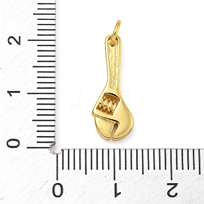 Rack Plating Brass Pendants KK-Z063-30C-G-1