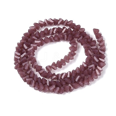 Opaque Glass Beads Strands GLAA-N019-3mm-13-1