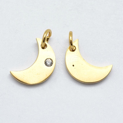 316 Surgical Stainless Steel Pendants STAS-J038-10G-1
