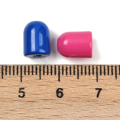 Opaque Acrylic Beads OACR-B036-09-1