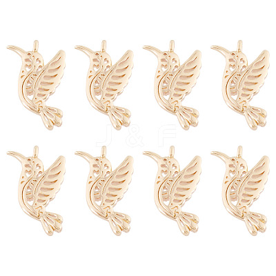 8Pcs Brass Pendants KK-TA0002-54-1