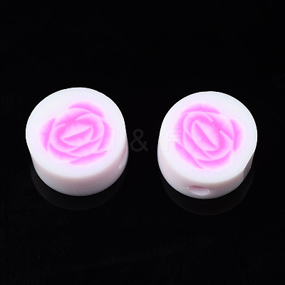 Handmade Polymer Clay Beads CLAY-N008-041H-1