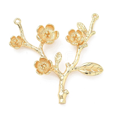 Spring Brass Pendants KK-G601-06G-05-1