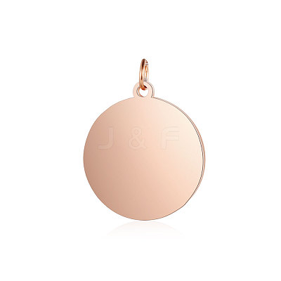 Ion Plating(IP) 304 Stainless Steel Pendants STAS-I311-33F-RG-1