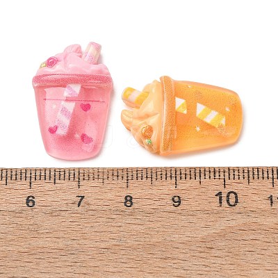 Transparent Resin Cabochons RE-CBAE980-12-1