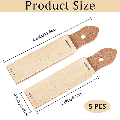 Pencil Sandpaper Board TOOL-WH0134-78-1