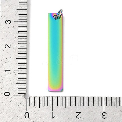Ion Plating(IP) 304 Stainless Steel Pendants LS-STAS-I311-14A-RC-1