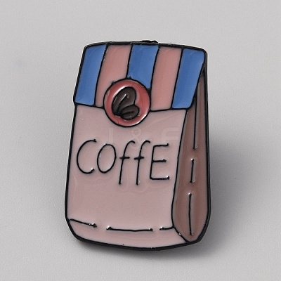 Coffee Theme Enamel Pins LS-JEWB-TAC0015-05B-1